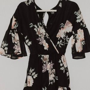 Floral Spring Romper